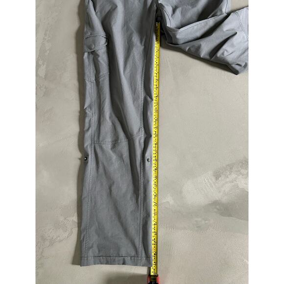 KUHL Freeflex Roll Up Gray Hiking Pants size 12 (Short) - Picture 14 of 16